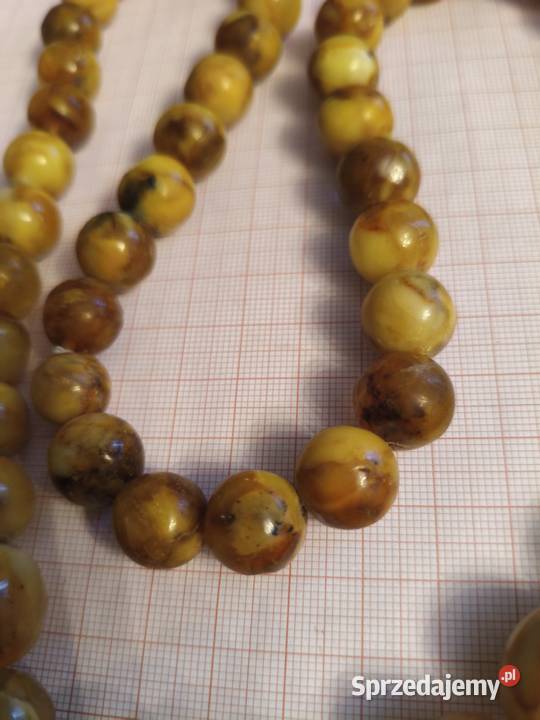 Naszyjnik Bursztyn Vintage Białystok