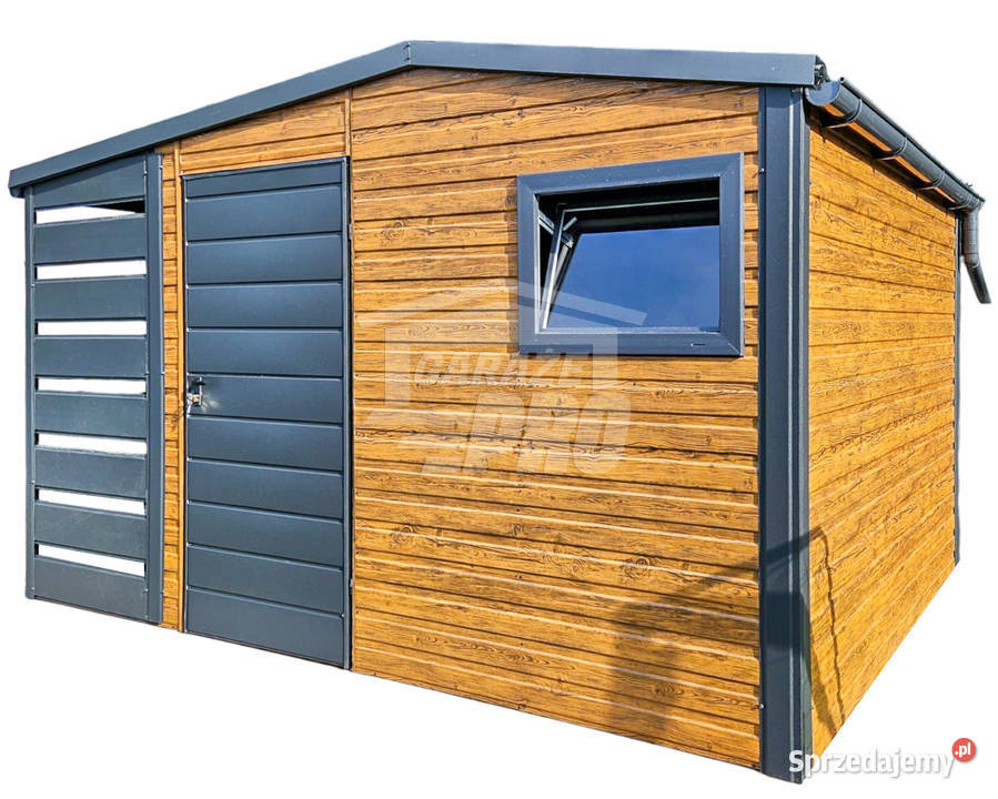Schowek domek ogrodowy 3x25m wiata 1m drzwi okno Braniewo sprzedam