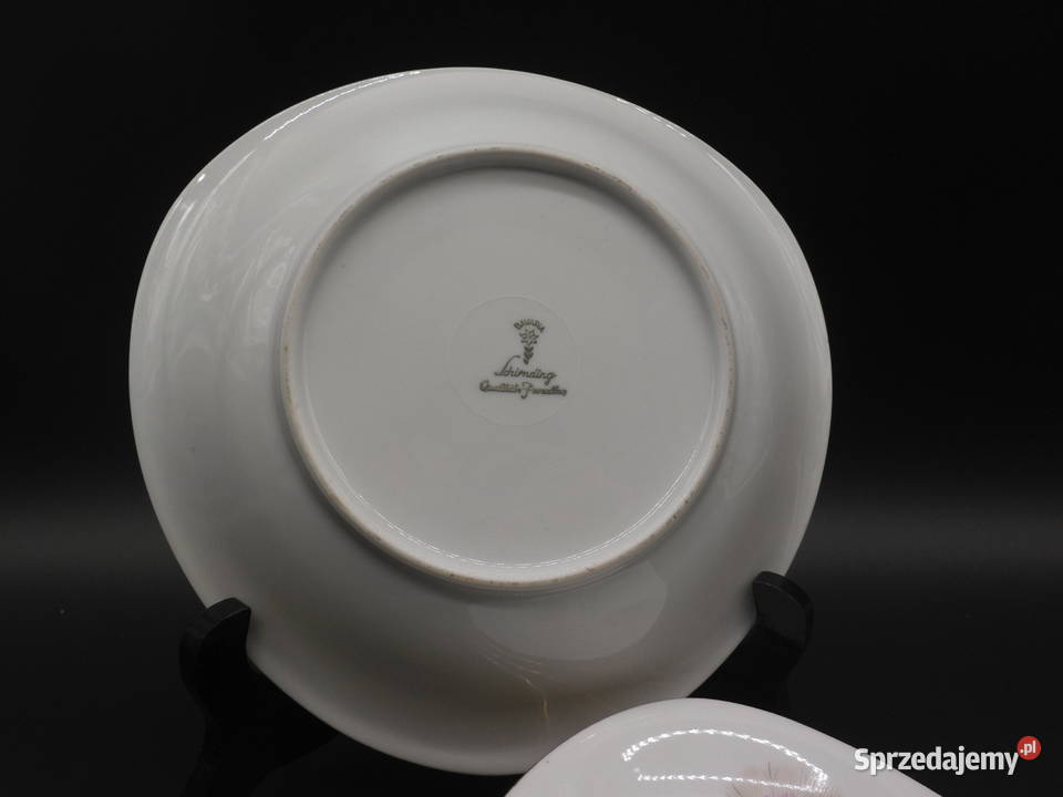 Patera Konfiturówki talerzyki 4 Schirnding wielkopolskie Raszków