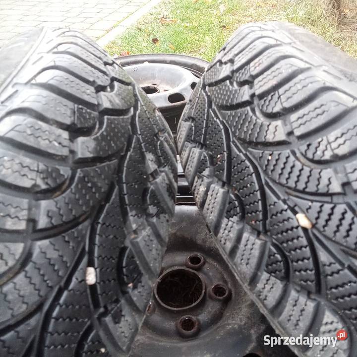 Opony 4 opony ziemowe 16570 r 14 wv golf Białystok sprzedam