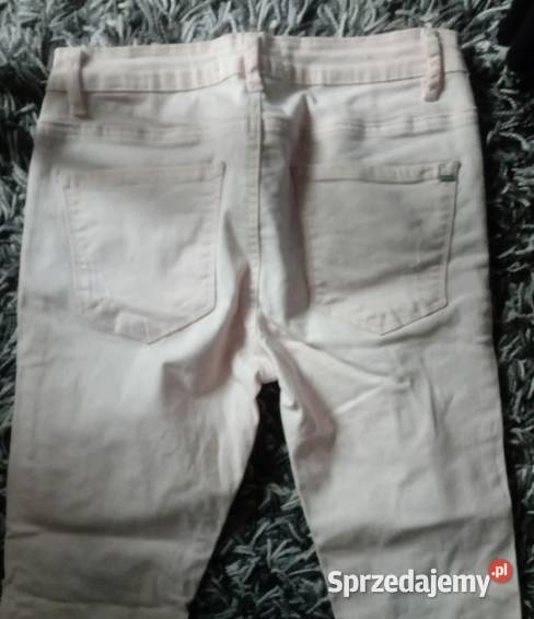 Jeansy z dziurami rozciągliwe małopolskie Chrzanów