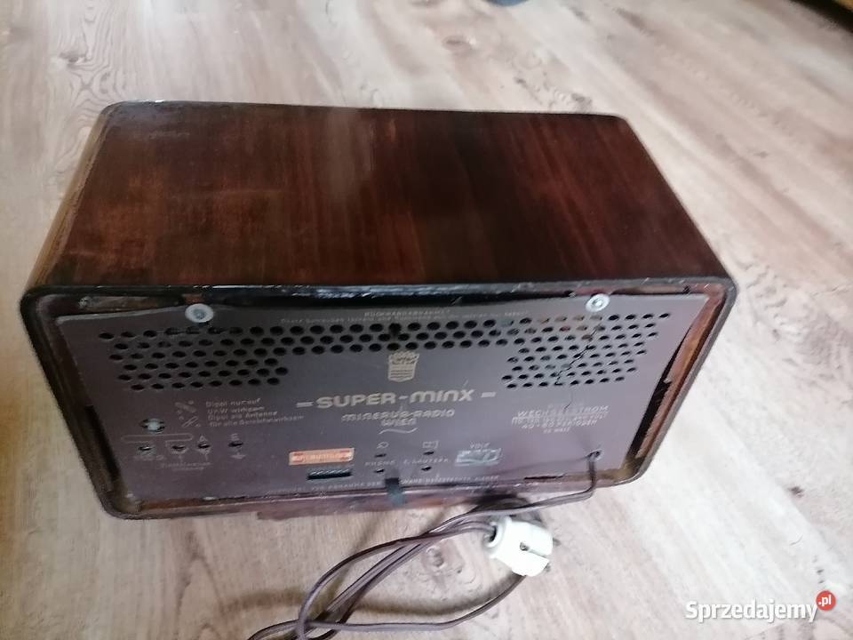 Stare radio lampowe z lat 50 tych Sprawne Amplitunery