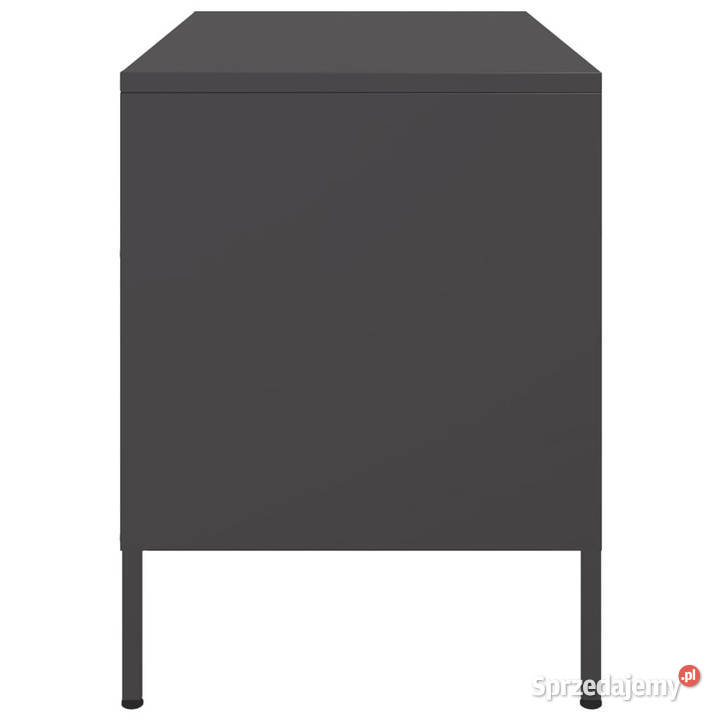 Szafki pod telewizor 2 czarne 68x39x505 stalowe Warszawa