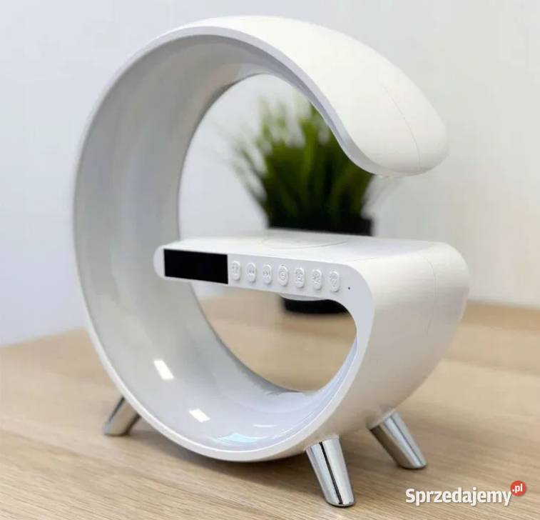 Lampka led z ładowarka indukcyjna i głośnikiem Żory