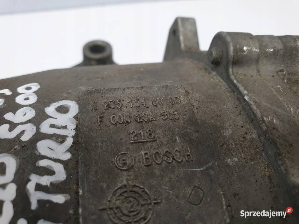 ALTERNATOR Mercedes W220 S600 60 A2751540003 Rudka