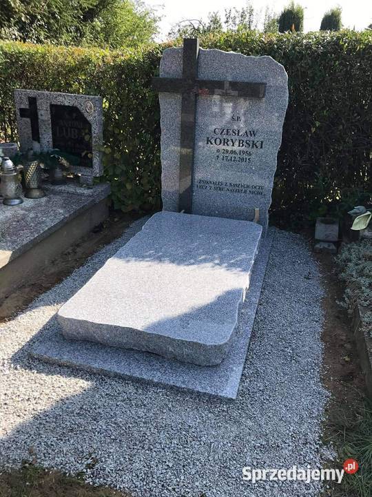 NAGROBEK POMNIK SKAŁKOWY GRANIT STRZEGOM