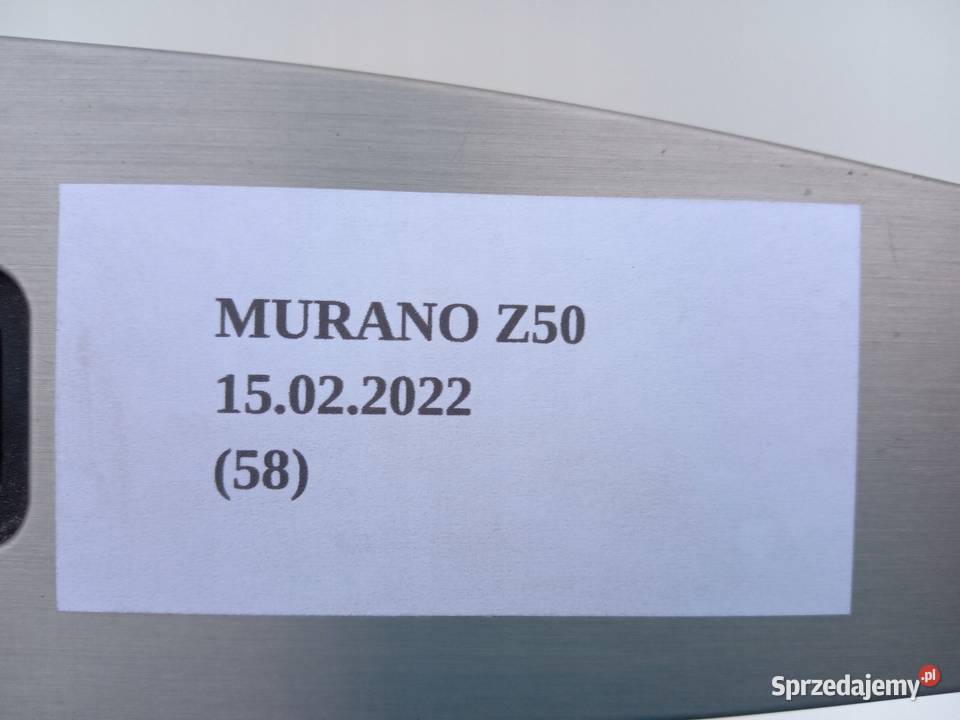 PANEL PRZYCISK SZYBY PRAWY PRZÓD NISSAN MURANO Części Nowy Tomyśl