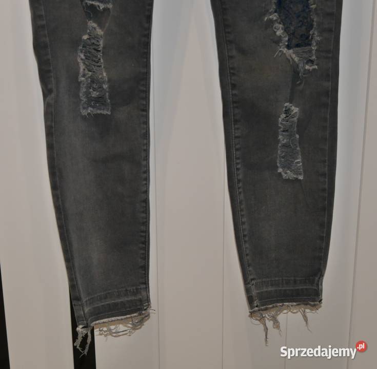 Guess świetne spodnie dziury koronka 38 M Wrocław