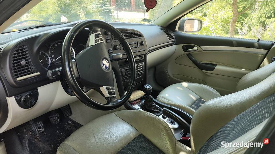 Saab 93 Vector 18i 2004 manual 2x koła alu 17 benzyna+LPG