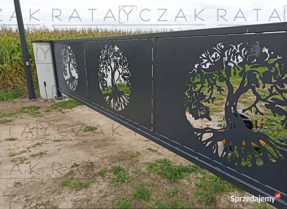 Ogrodzenie CNC Laserowe Nowoczesne Przęsła kujawsko-pomorskie Gniewkowo