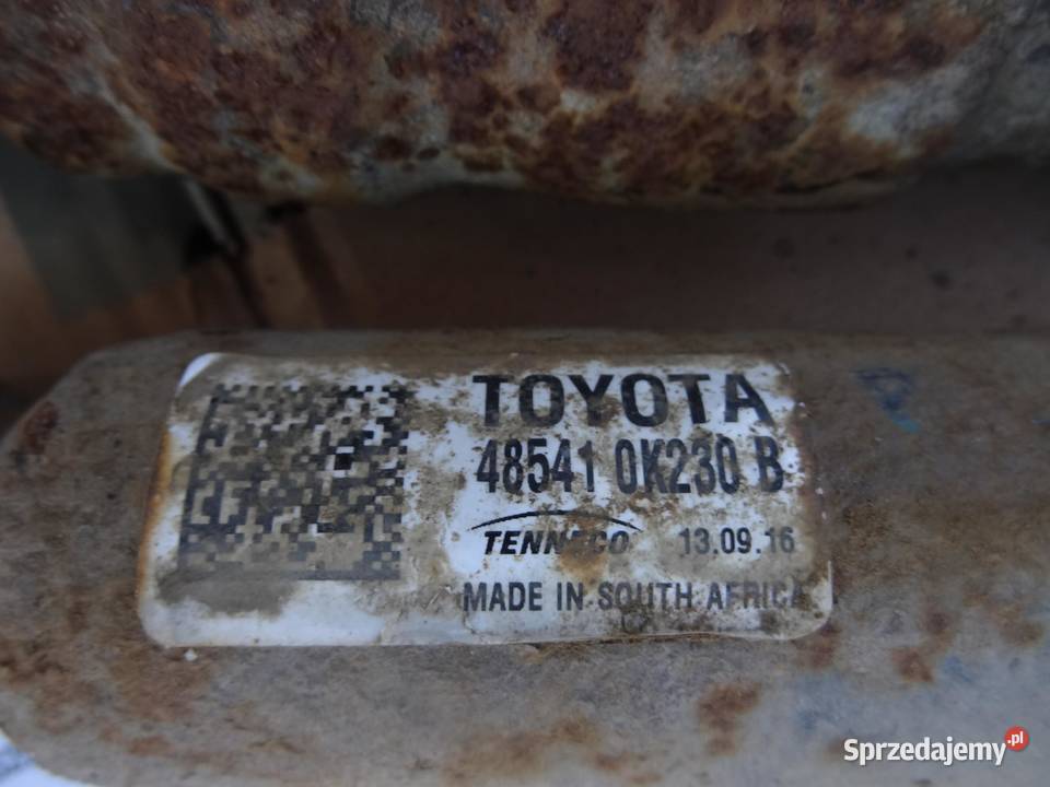 AMORTYZATOR AMORTYZATORY TYŁ TOYOTA HILUX VIII