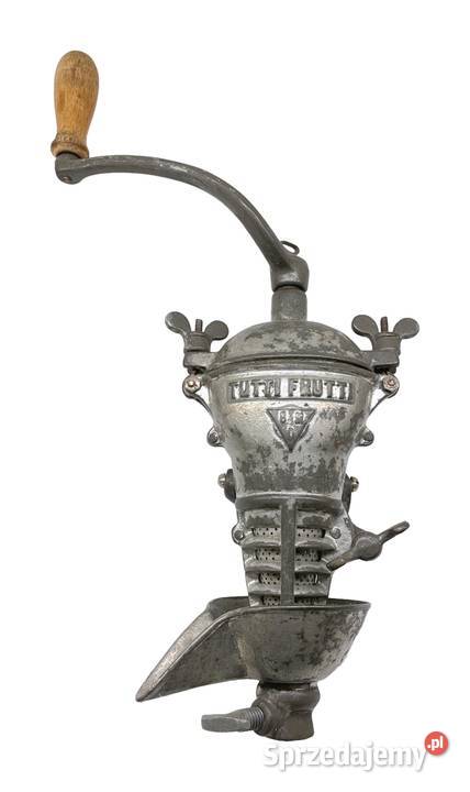 Przedwojenna maszynka do soków TUTTI FRUTTI Kraków