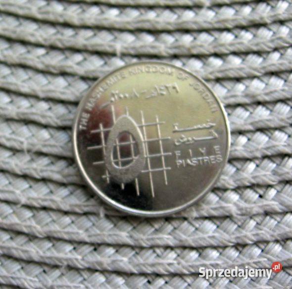 Jordania 5 Piastrów 2008r Kalisz