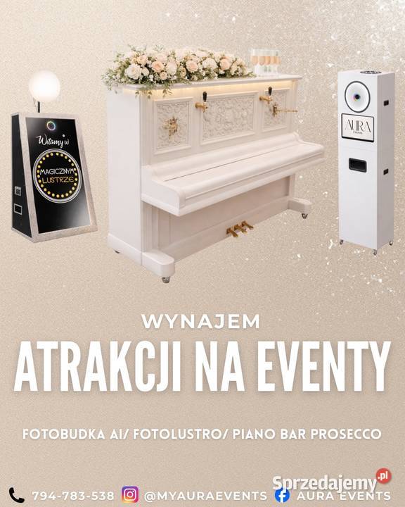 Piano Bar Prosecco Fotobudka Fotolustro