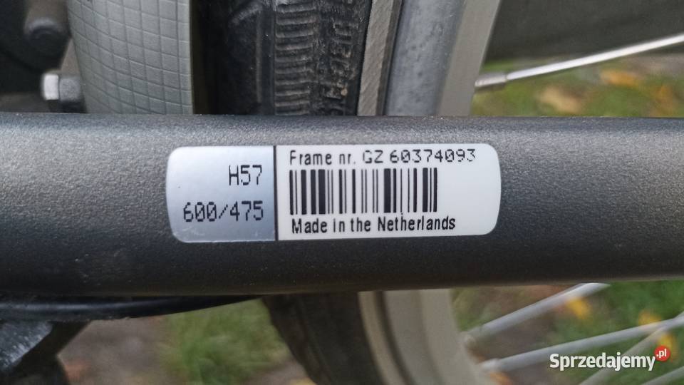 Rower Gazelle Chamonix Comfort Miejskie Gniezno