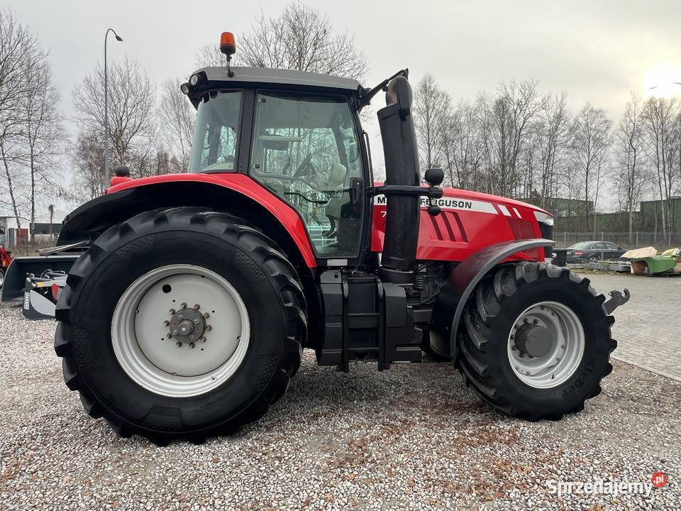 Massey Ferguson 7726 Dyna VT 50 h TUZ WOM Amortyzacja przedniej osi Zambrów
