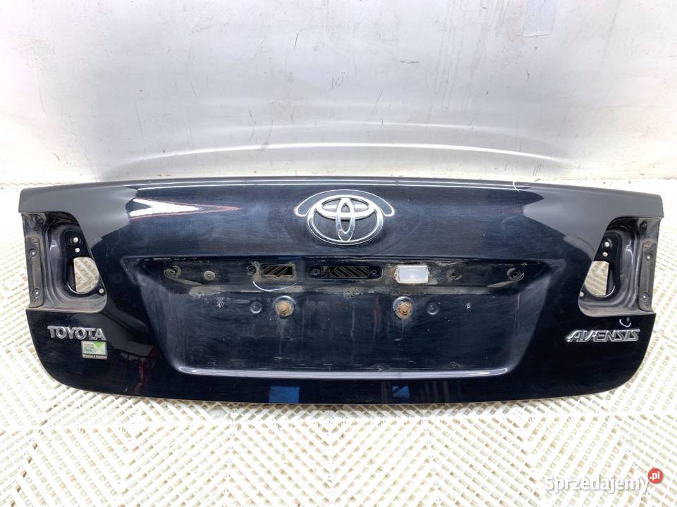 KLAPA TYŁ TOYOTA AVENSIS T27 SedanLimuzyna 0818 podkarpackie