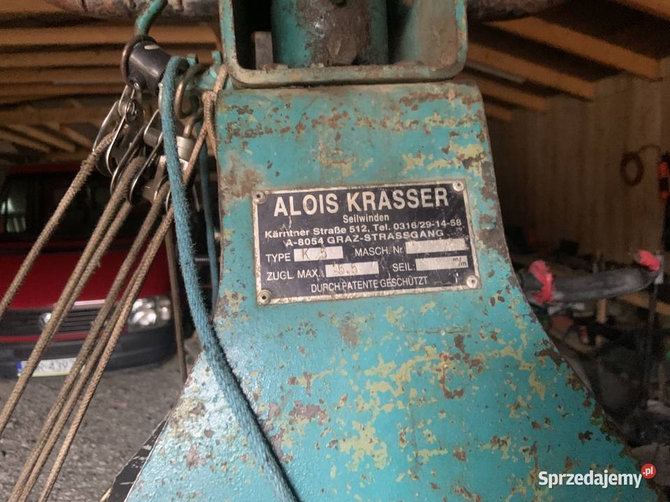 Wyciągarka lesna Domaradz sprzedam