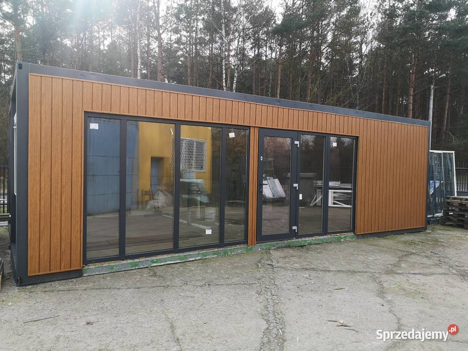 Pawilon handlowy kontener biurowy biuro domek Luboń