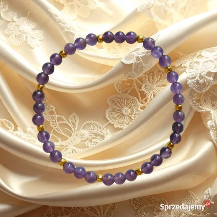 Bransoletka z Ametystu Zgierz