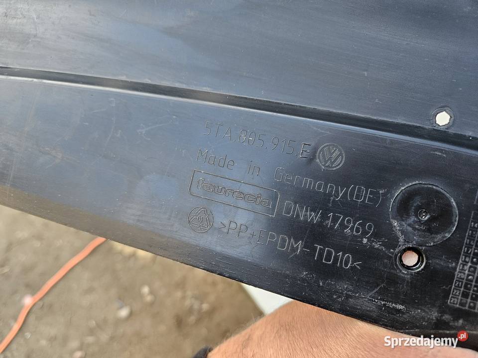 VW TOURAN II III PŁYTA OSŁONA POD ZDERZAK PRZÓD wielkopolskie Międzychód