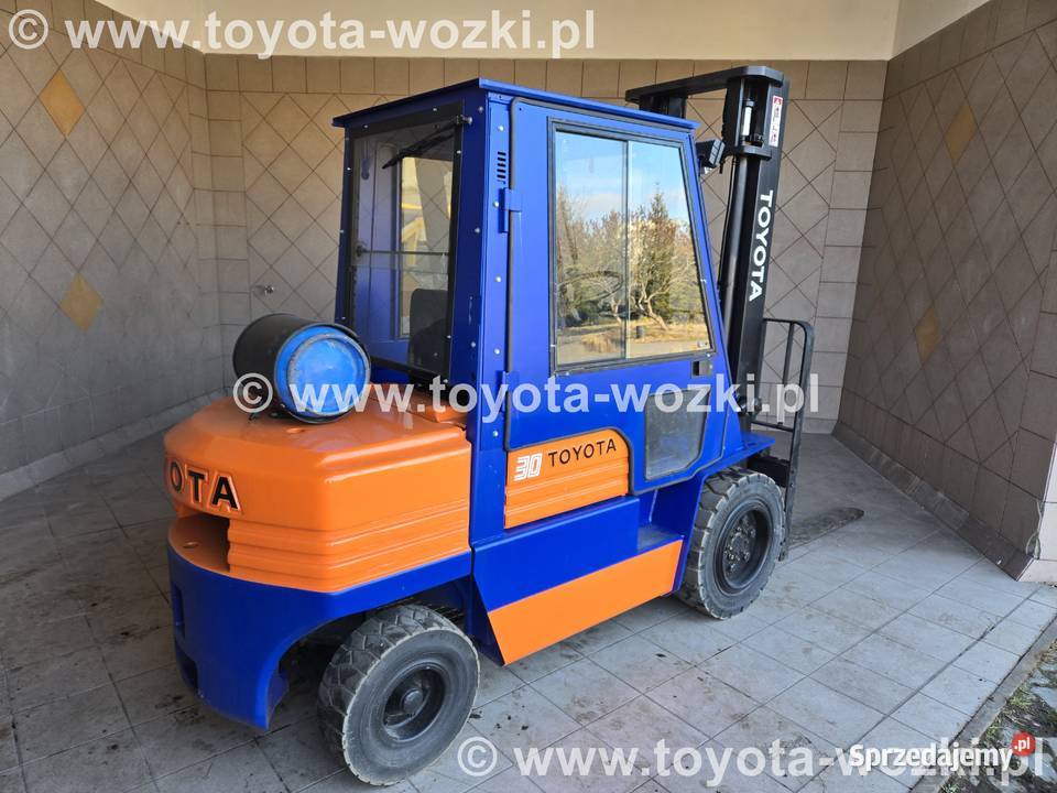 Wózek Widłowy TOYOTA 5FG30 Kabina 3700 mm TOYOTA Mysłowice