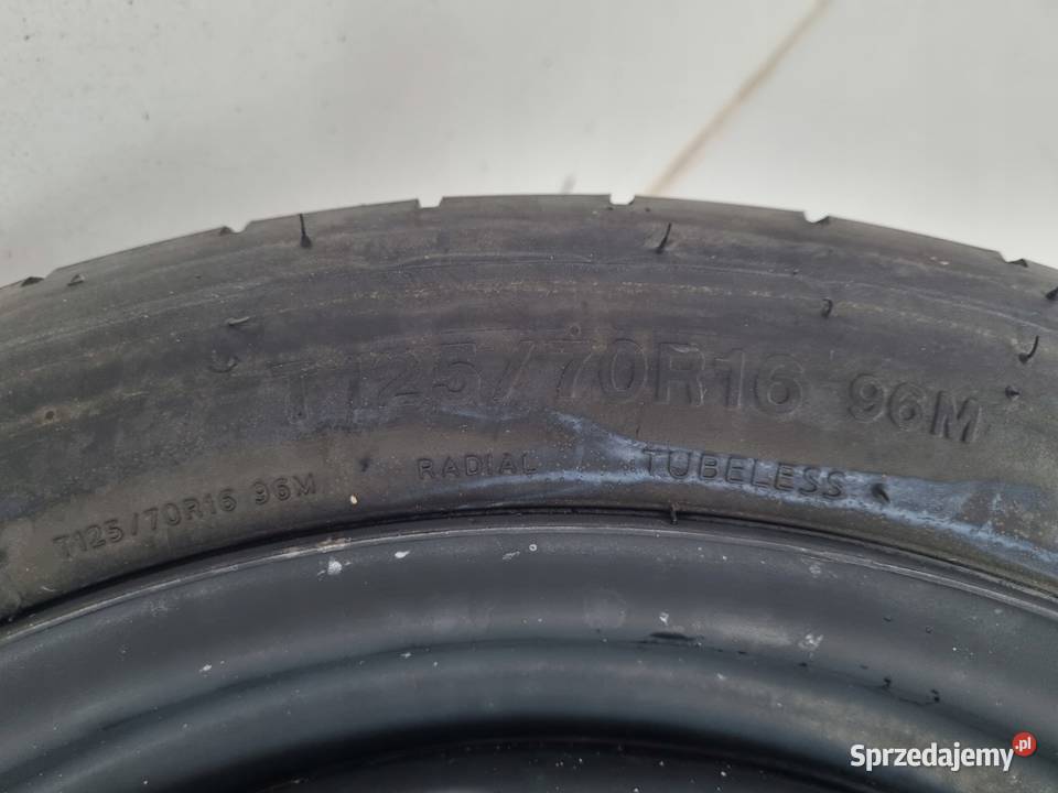 KOŁO DOJAZDOWE ZAPASOWE Audi Seat Vw Golf VI Chełm sprzedam