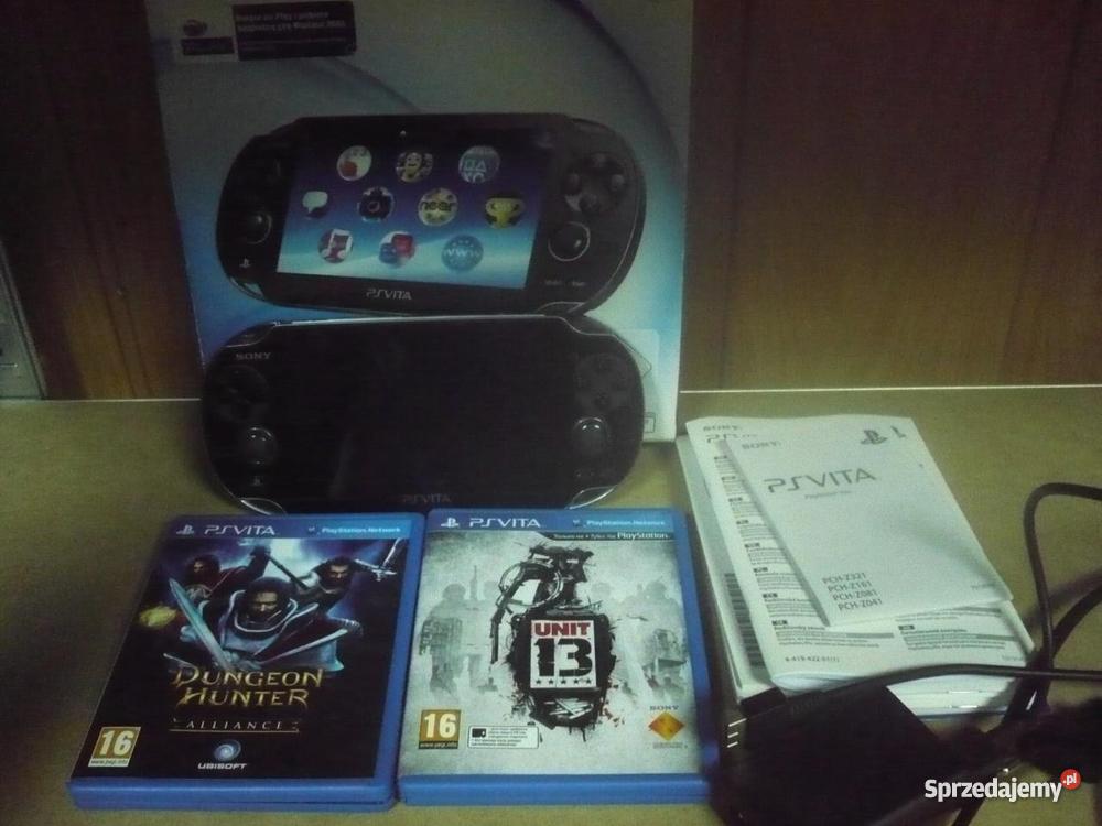 Vitaカセット KONSOLA SONY PS VITA PCH-1103 +KARTA 128GB + 16GB | Konsole