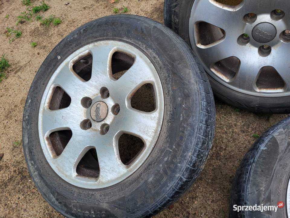 19565 15 felgi aluminiowe 5x112 audi a4 b6 i Audi OE mazowieckie Pułtusk