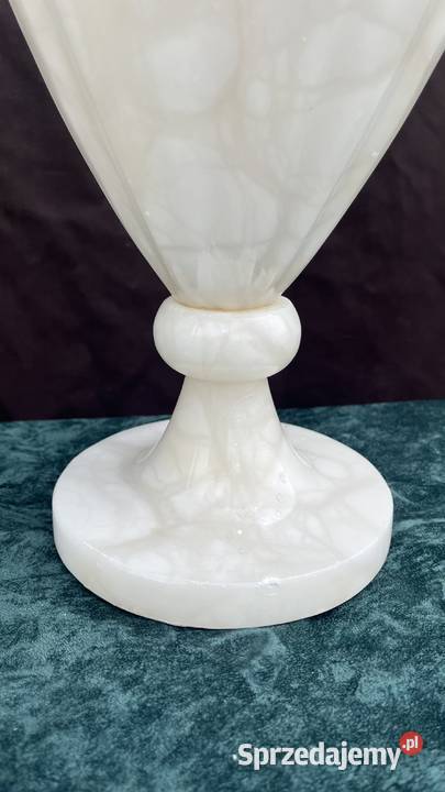Alabaster wazon Lampa Łowicz