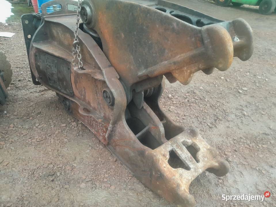 Nożyce VTN obrotowe tnąco kruszące wyburzeniowe Maków Podhalański