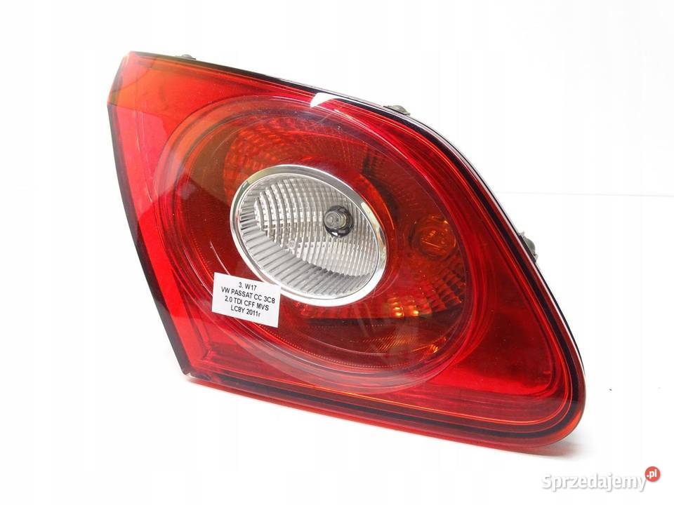 LAMPA LEWA LEWY TYŁ TYLNA W KLAPE VW PASSAT CC Lampy przednie