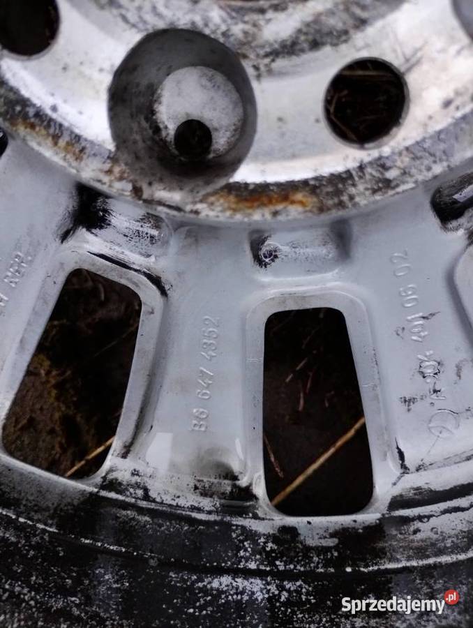 Koła 5x112 7Jx16h2 alu lato oryginał Mercedes Kostomłoty Drugie
