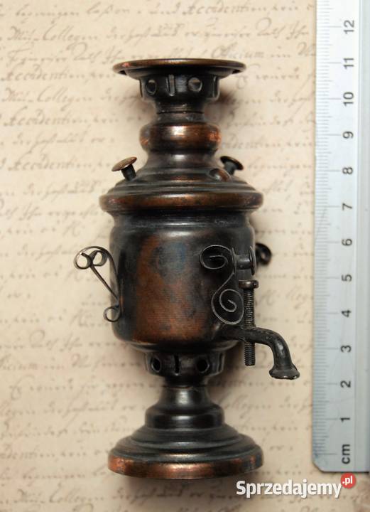 Samowar miniatura figurka metaloplastyka Rosja lubelskie Lublin sprzedam