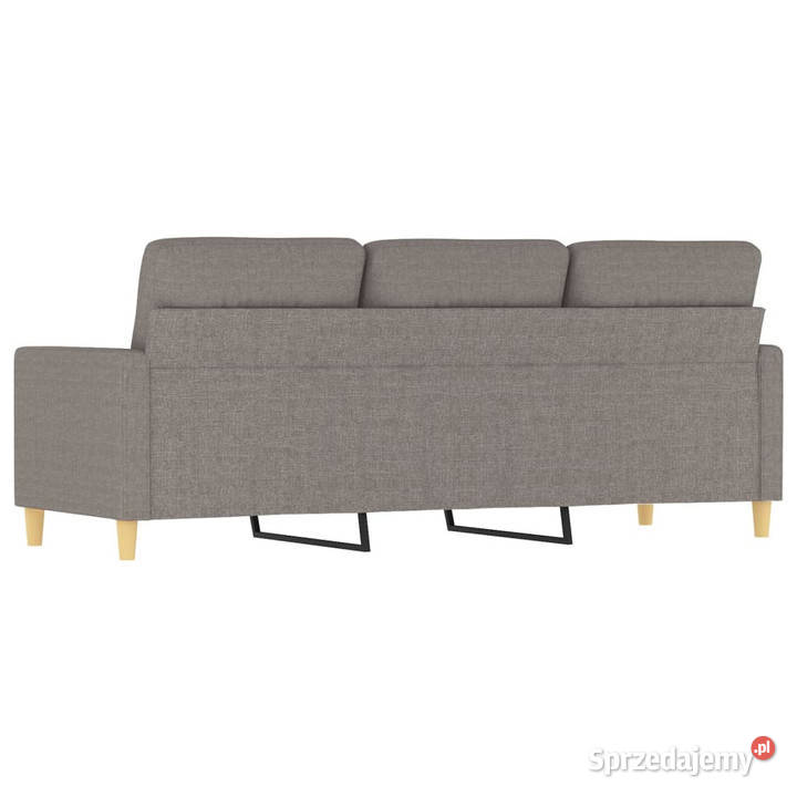Sofa 3osobowa kolor taupe 180 tapicerowana mazowieckie Warszawa
