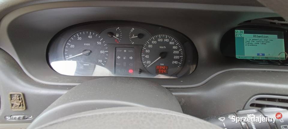 Renault Megane scenic 19 dCi diesel nieuszkodzony Scenic