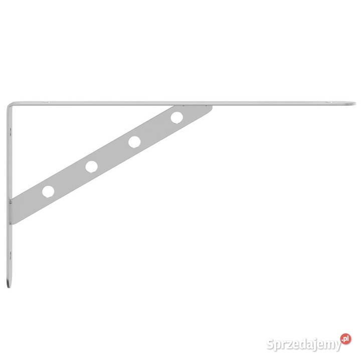 Wsporniki do półek 4 30x25x155 srebrna stal mazowieckie Warszawa