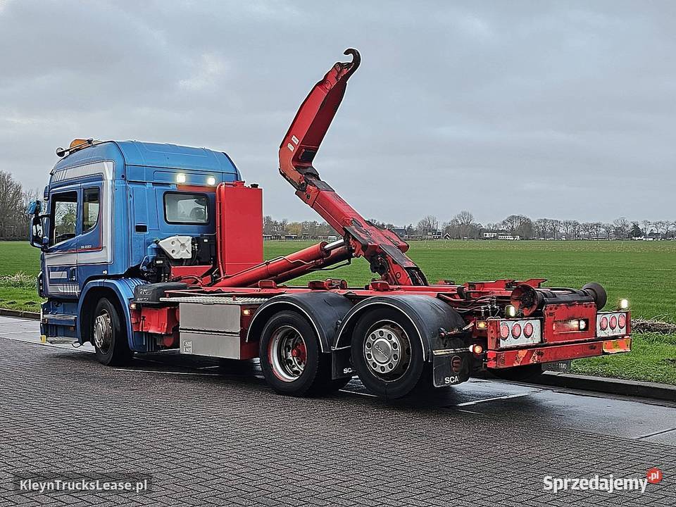 Scania P320 LOW ENTRY 6X24 HIAB hakowiec 2011 automatyczna