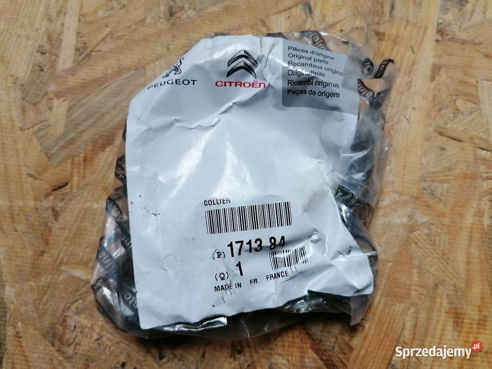 Łącznik opaska rury Citroen Peugeot osobowe Balice