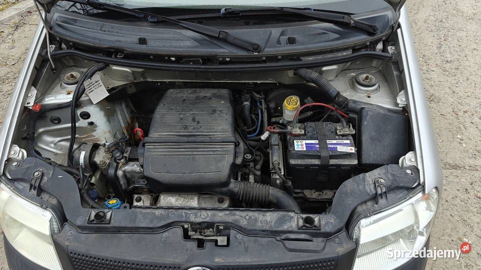 Fiat Panda 11 2004 r Niski przebieg