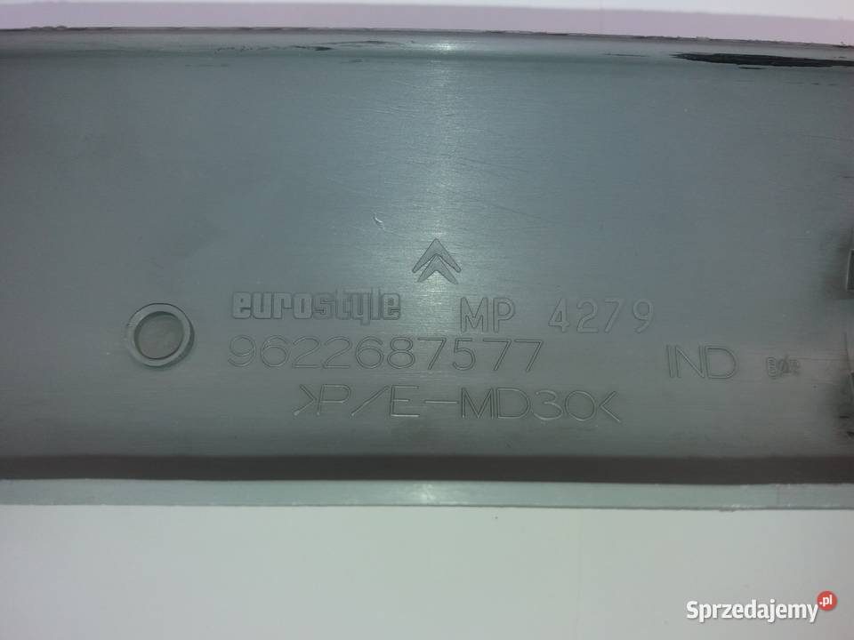 Poszycie lewe słupka Citroen Xsara OE 9622687577 mazowieckie Warszawa