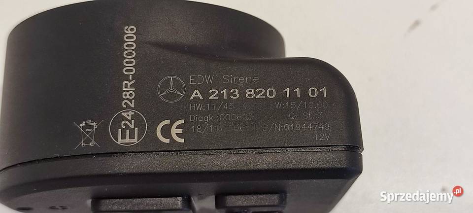 MERCEDES GLC W253 X253 SYRENA ALARMU A2138201101
