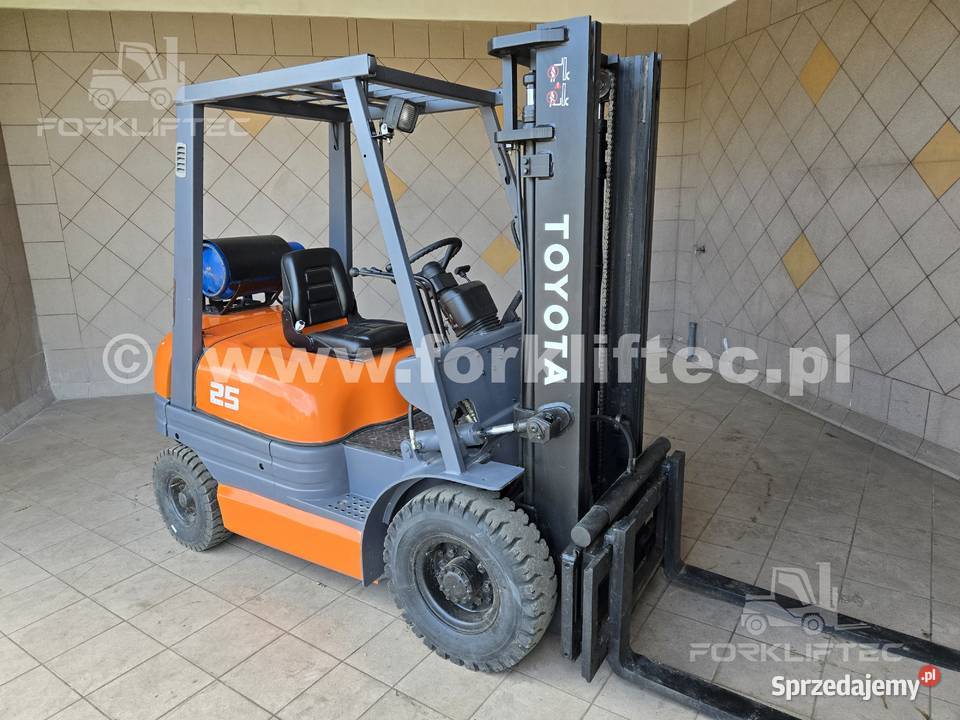 Wózek Widłowy TOYOTA 6FG25 Przesuw TOYOTA 6FGF25 gaz Lędziny