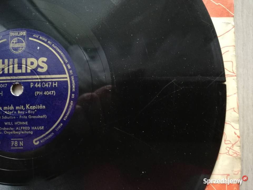 Dwie płyty szelakowe sprzedam