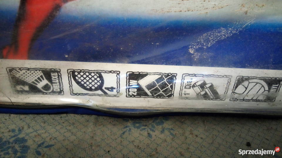 ZESTAW DO BADMINTONA SIATKA PALETKI LOTKA PIŁKA Błaszki sprzedam