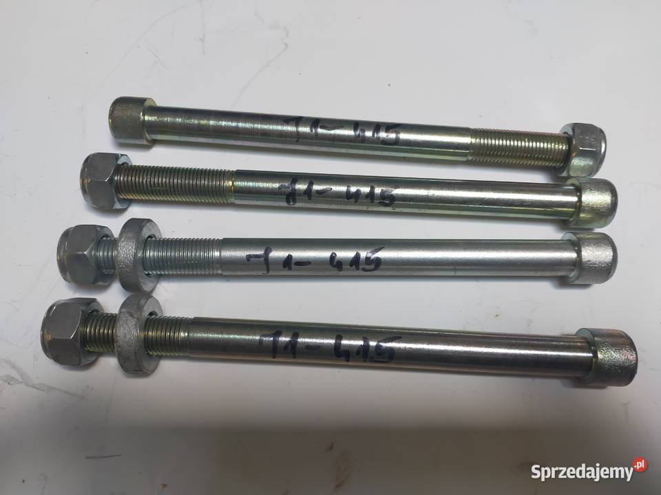 Śruba resoru M14x15x185200 okrągły łeb fi20nowa Brzozówka