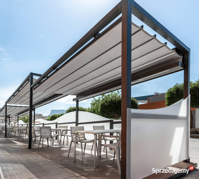 Dach tkaniniowy do pergoli Sanea zadaszenia lubelskie Lublin
