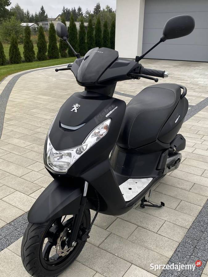 Skuter Peugeot Kisbee Black Edition 2019r 50 Peugeot mazowieckie Siedlce