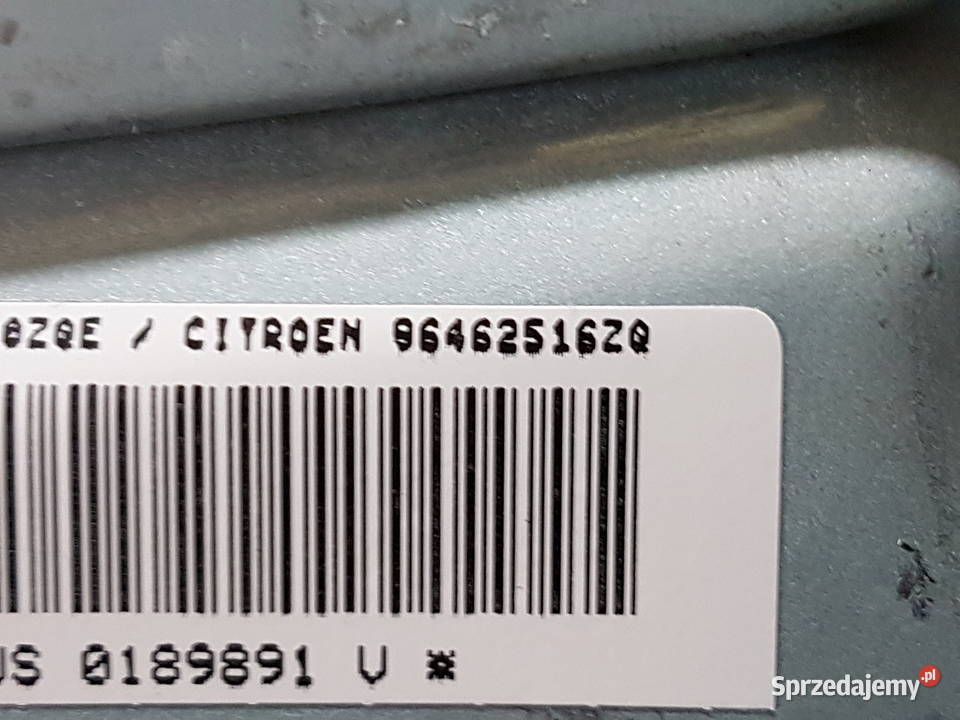 CITROEN C2 C3 PODUSZKA POWIETRZNA FOTELA PRAWA Turek
