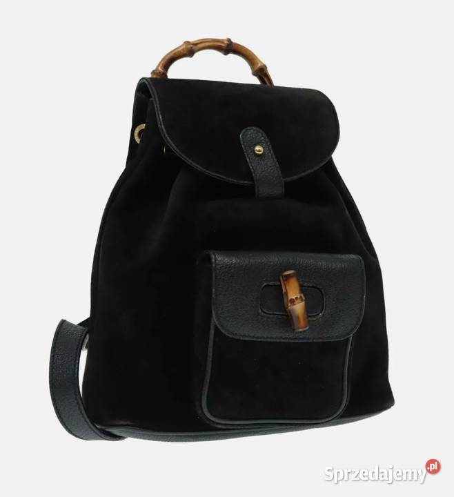 Oryginalny plecak GUCCI Bamboo Piękny okaz